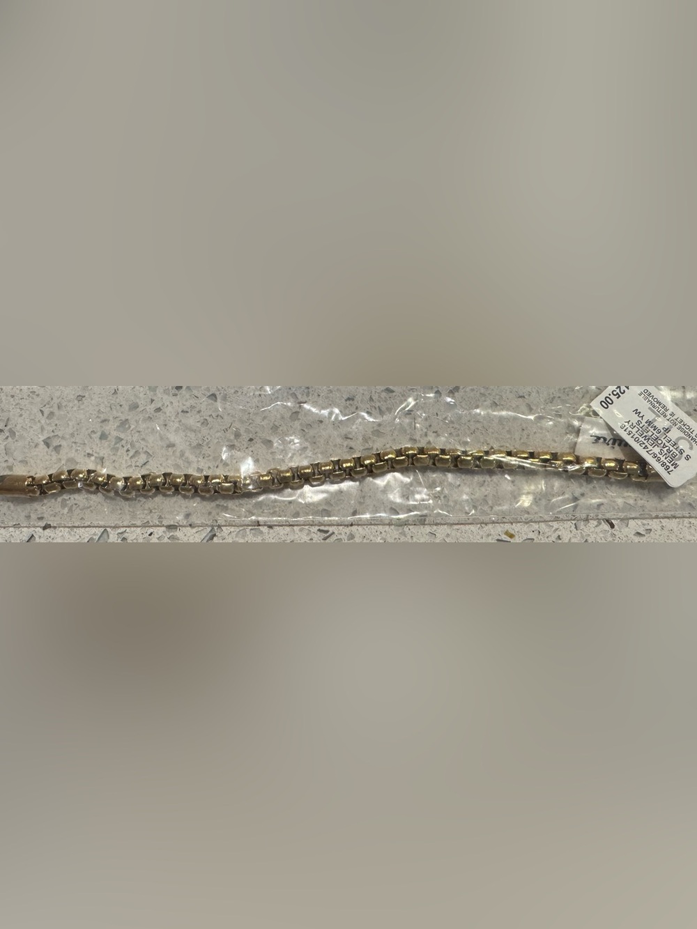 New with tags! Esquire Mens Gold Bracelet - Picture 3 of 5